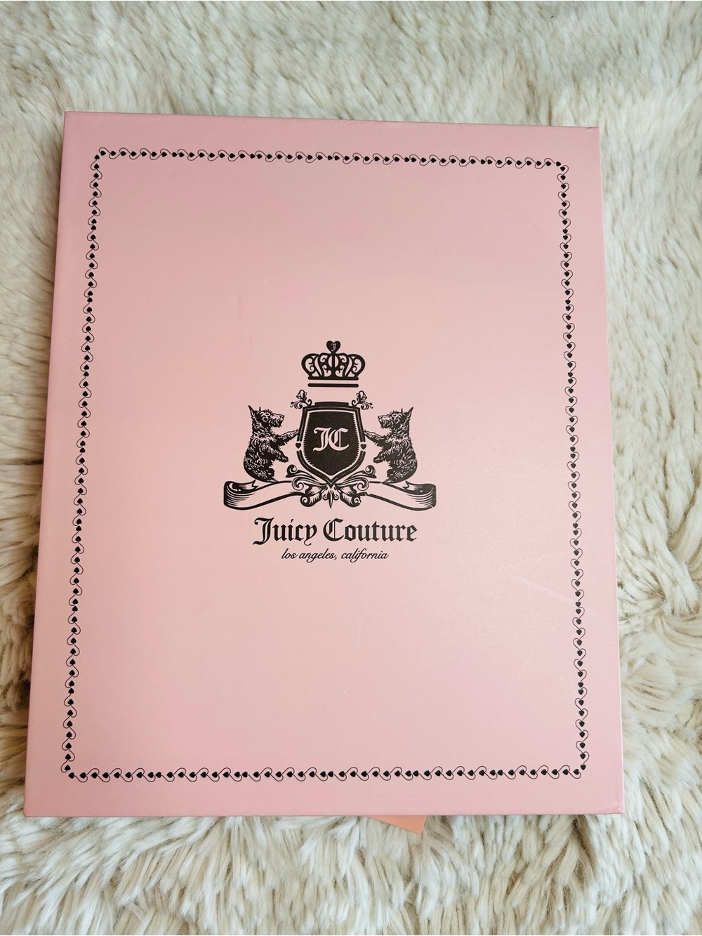 NWT Juicy Couture Heritage Pouch Set Black Velvet Wristlet & Coin Purse NIB - Picture 3 of 6